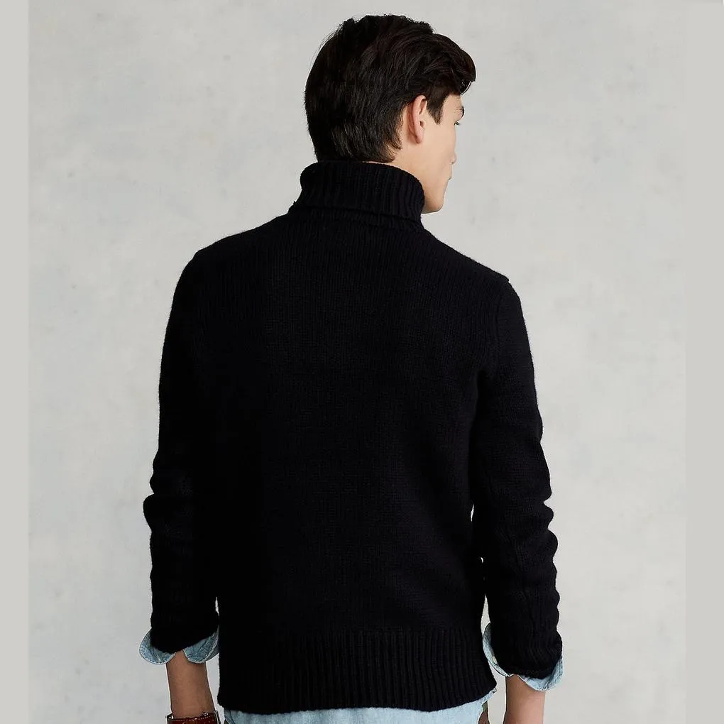 LV High Neck Knit Wear Sweater