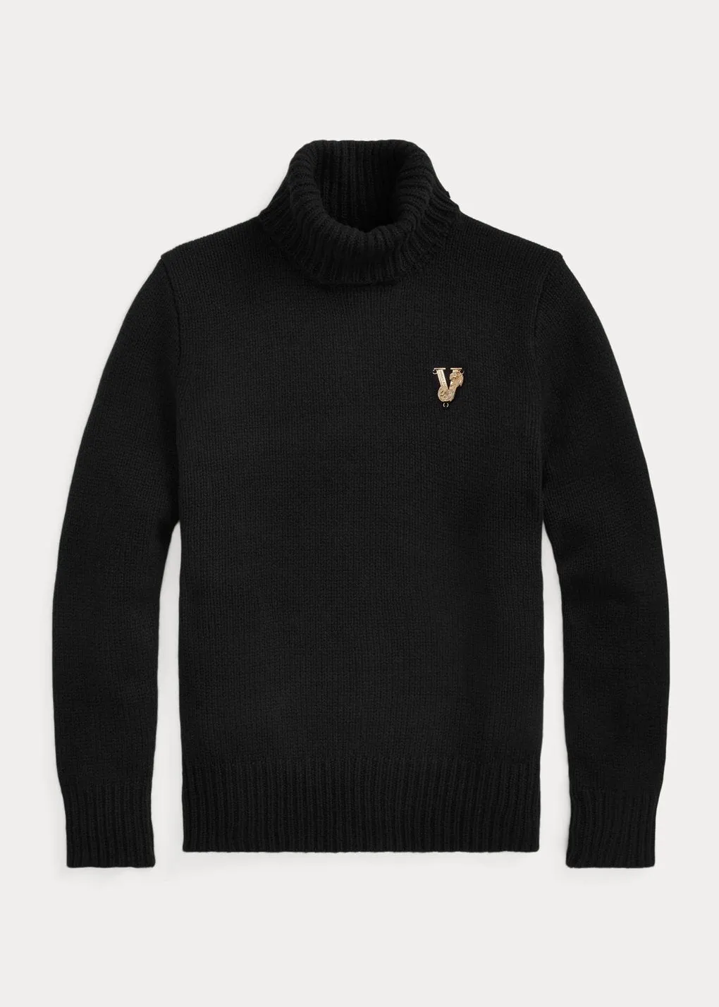 LV High Neck Knit Wear Sweater