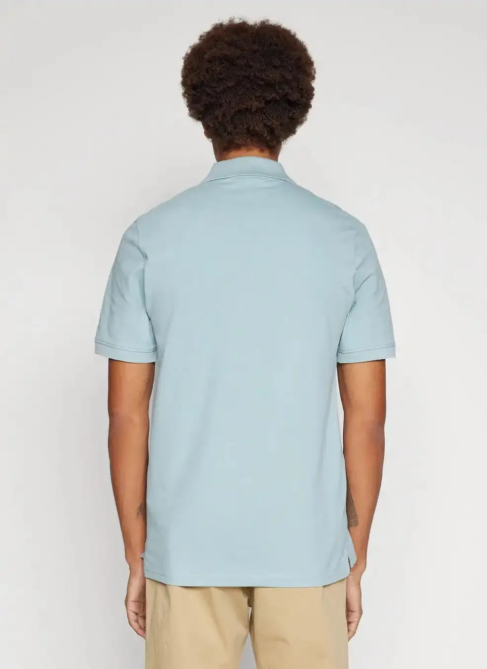Lyle & Scott Men's Plain Polo Shirt Slate Blue