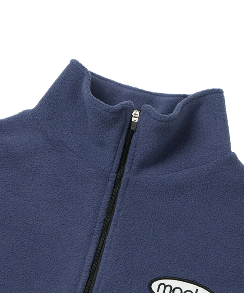MACKY Golf: Soft Fleece Vest - Navy