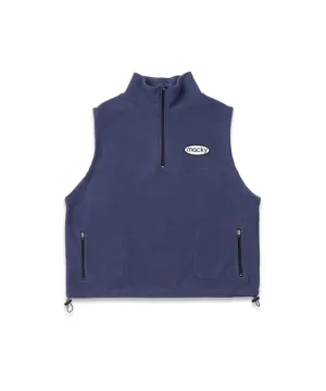 MACKY Golf: Soft Fleece Vest - Navy
