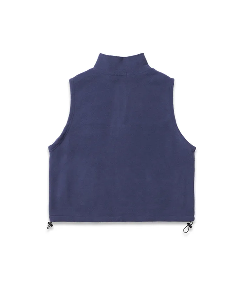 MACKY Golf: Soft Fleece Vest - Navy