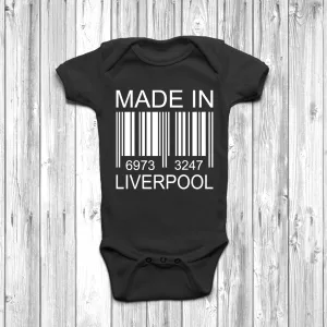 Made In Liverpool Baby Grow