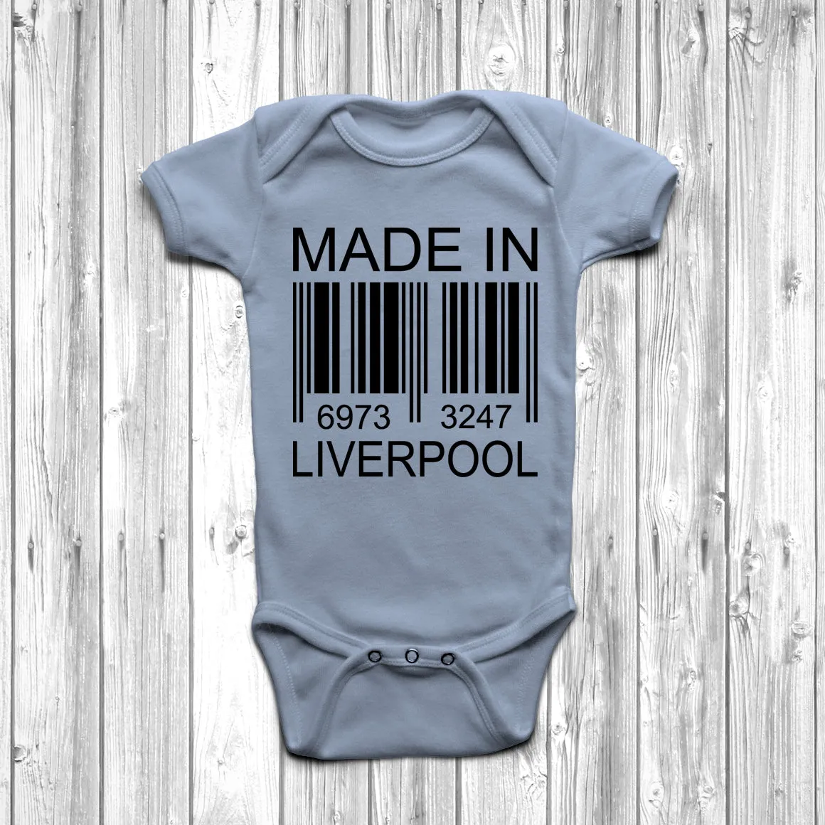 Made In Liverpool Baby Grow