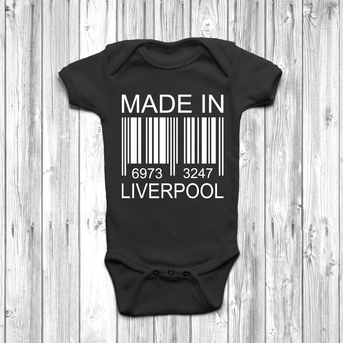 Made In Liverpool Baby Grow