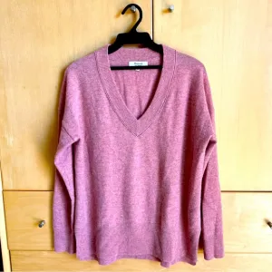 Madewell Cashmere Sweater V-Neck Pullover Like New XS