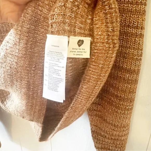 Madewell NEW Space-Dyed Prentiss Pullover Sweater Autumn NWT M
