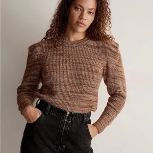 Madewell NEW Space-Dyed Prentiss Pullover Sweater Autumn NWT M