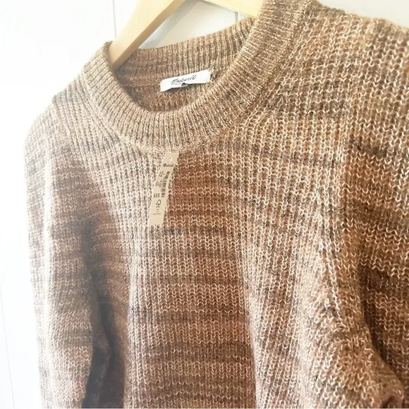 Madewell NEW Space-Dyed Prentiss Pullover Sweater Autumn NWT M