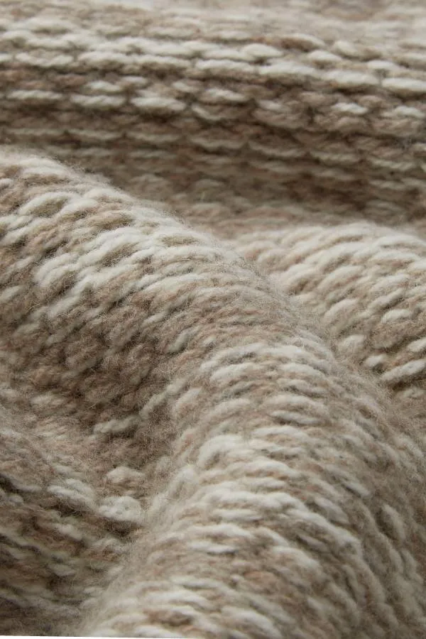 Marled Chunky Sweater Jacket