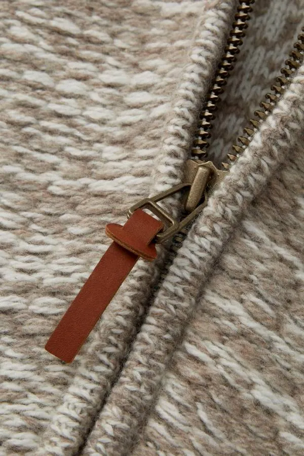 Marled Chunky Sweater Jacket