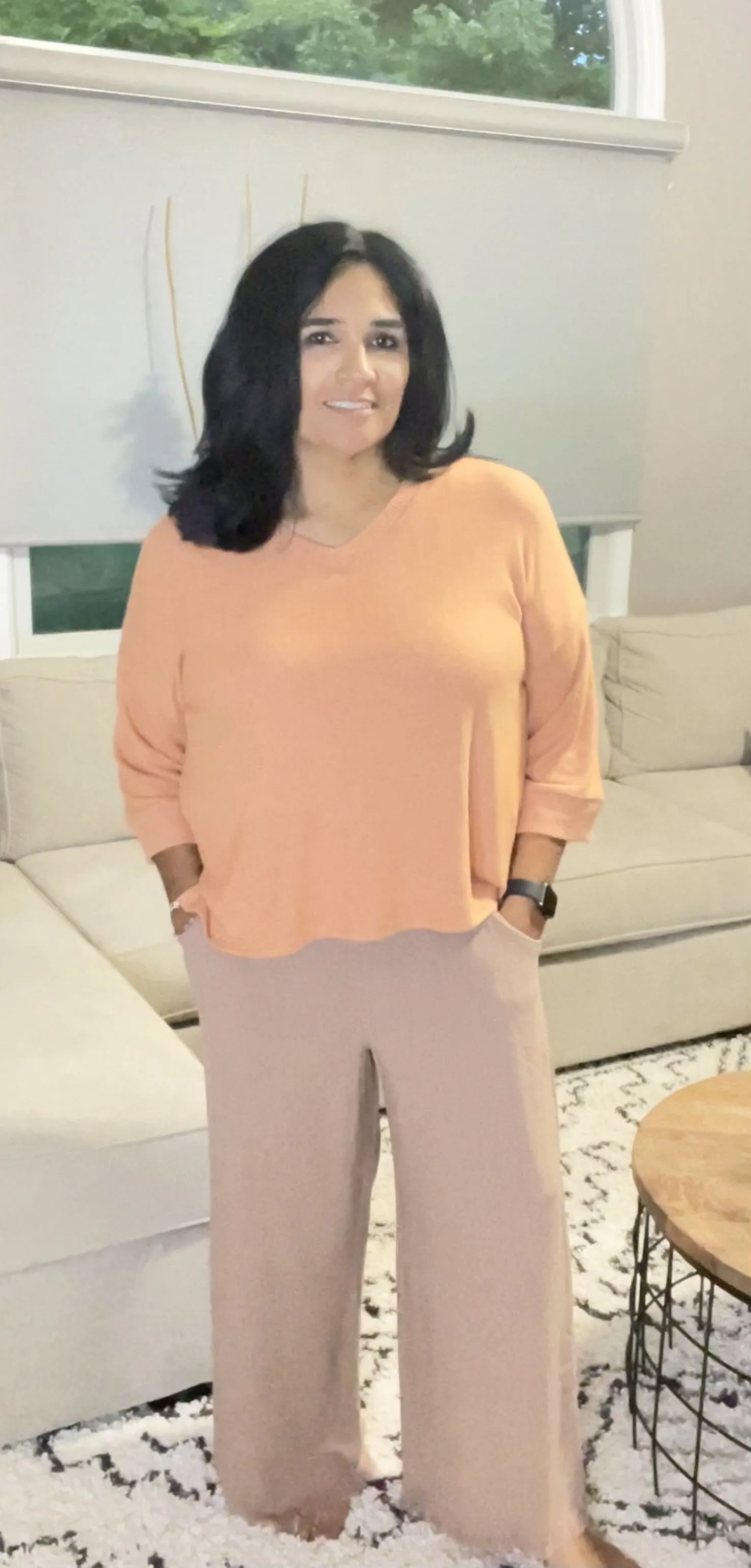 Mary Soft Sweater- Light Rust