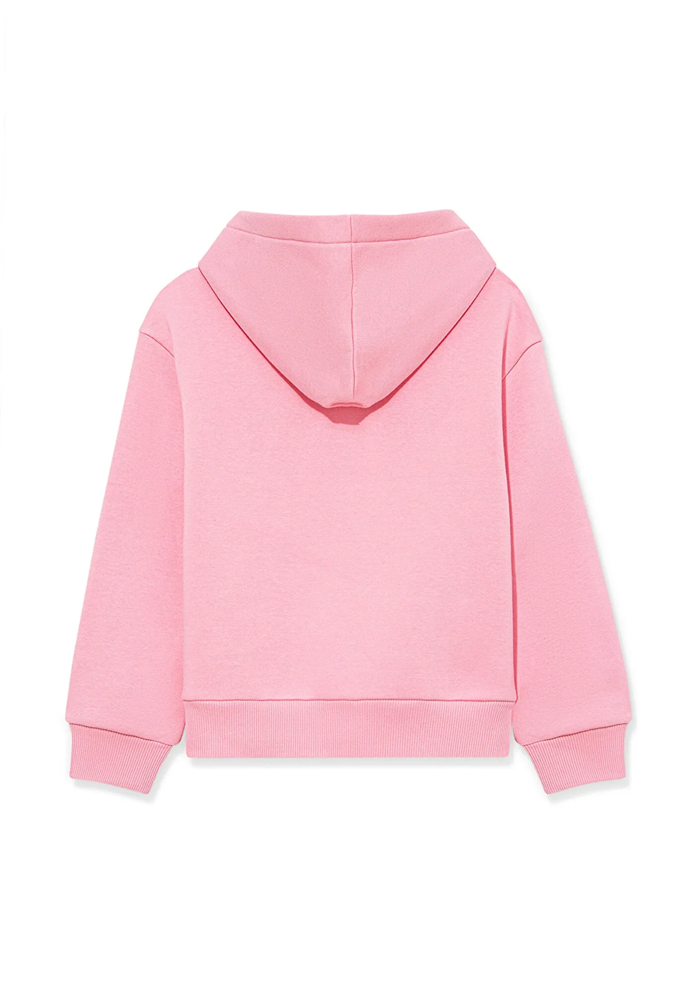 Mavi Logo Printed Pink Zip Up Sweatshirt