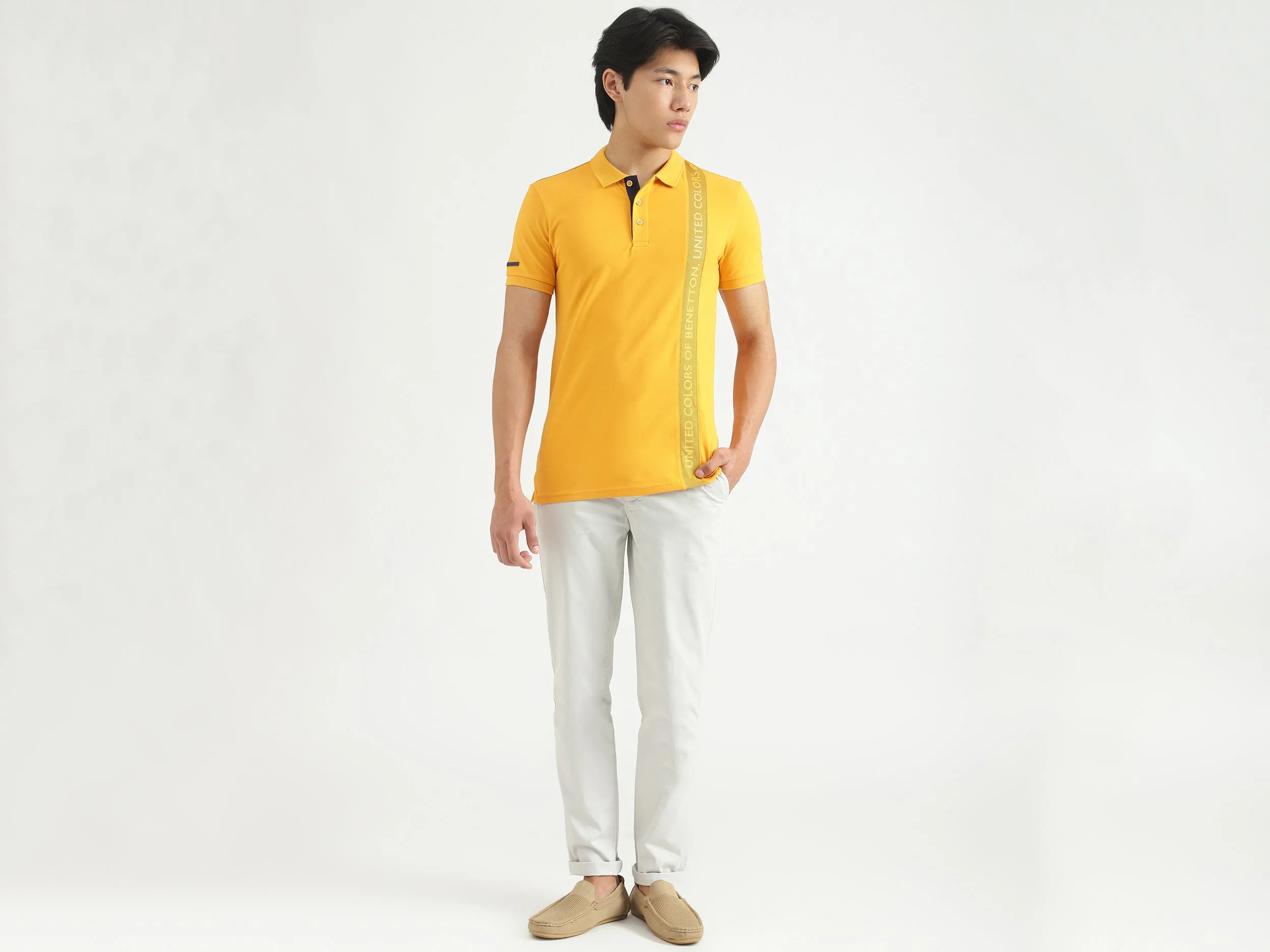 Men Brand Logo T-shirt