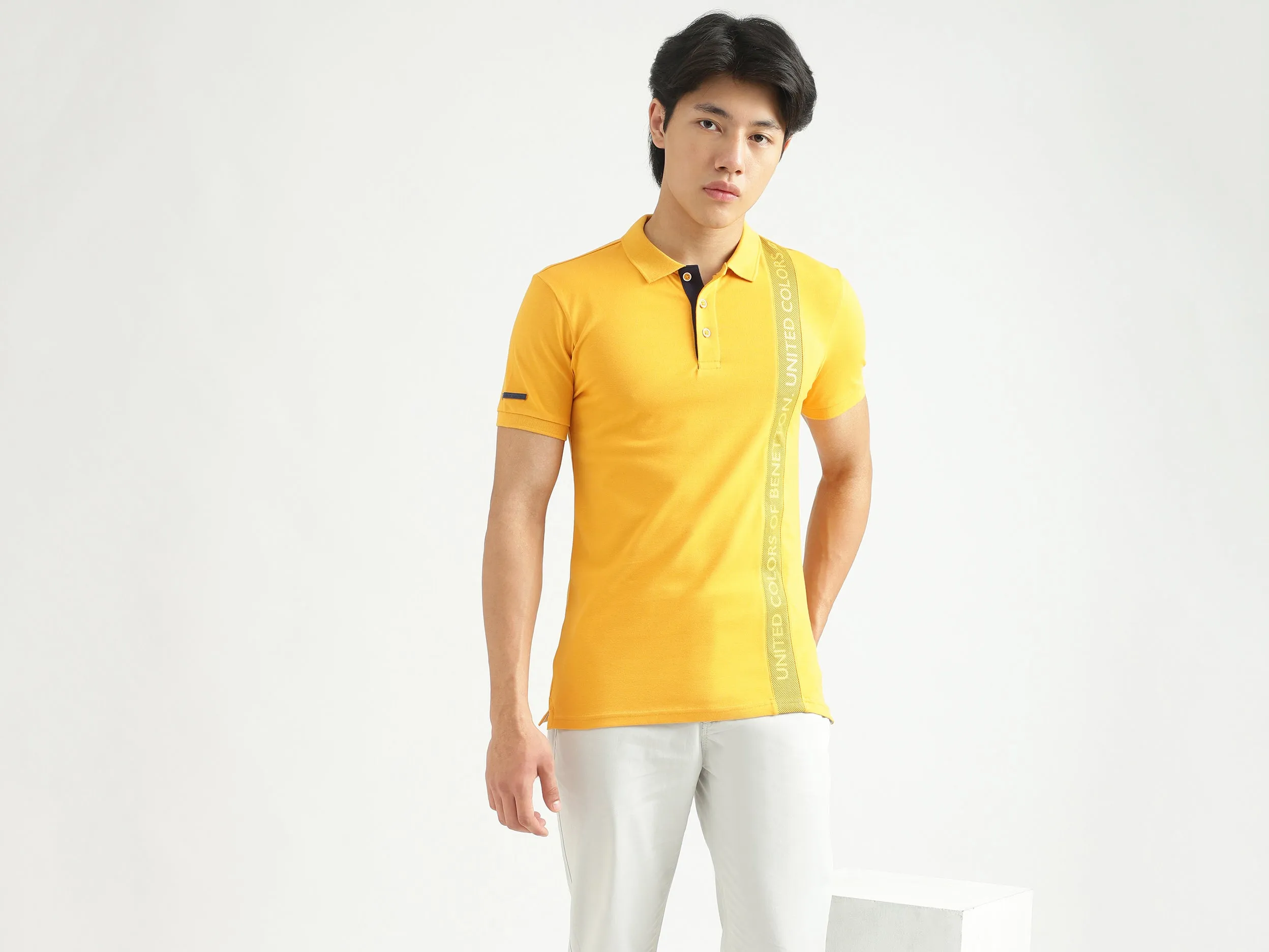 Men Brand Logo T-shirt