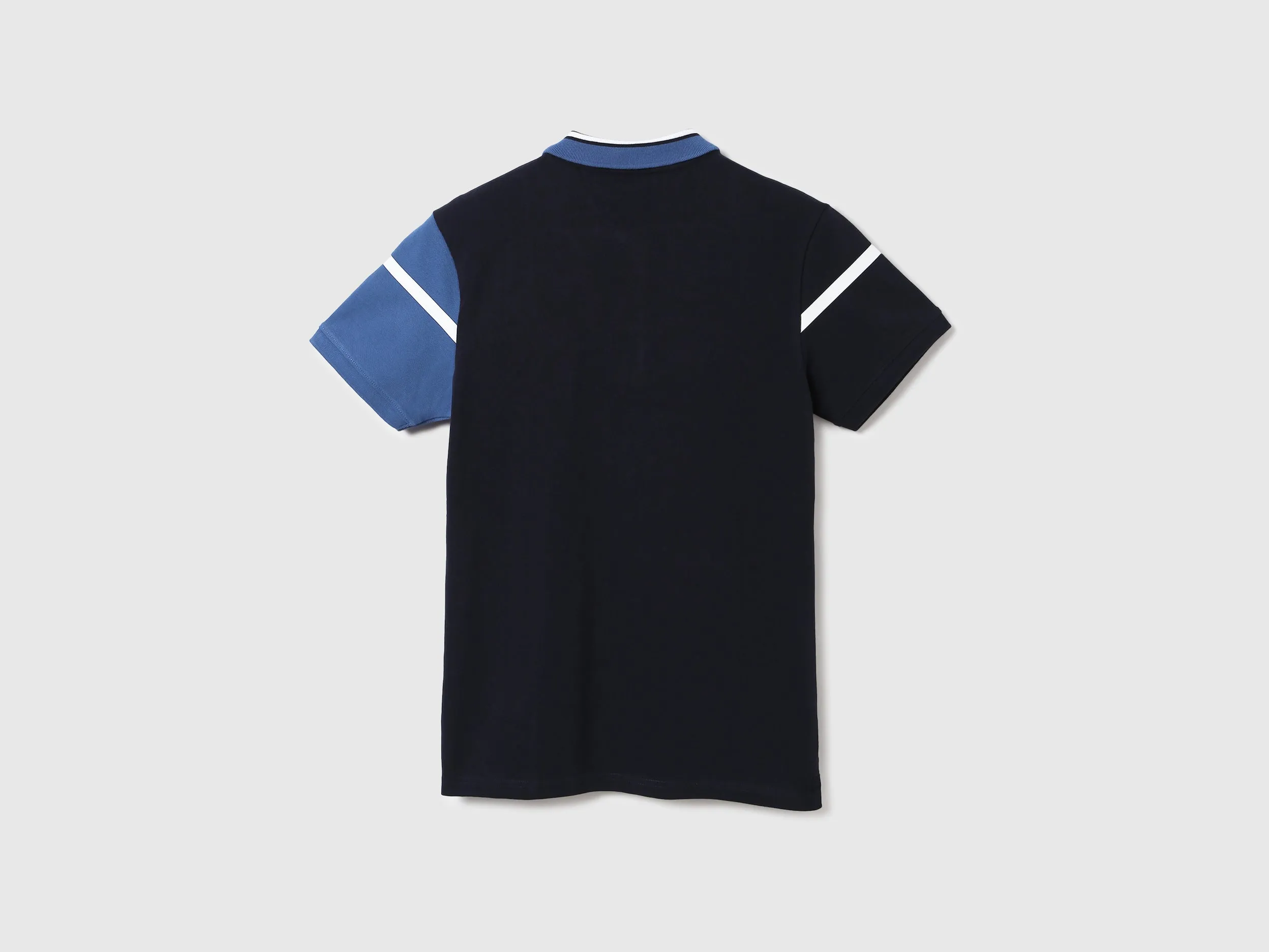 Men Colorblock Polo Neck Polo T-Shirt