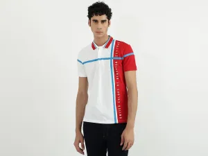 Men Colorblock Polo Neck Polo T-Shirt