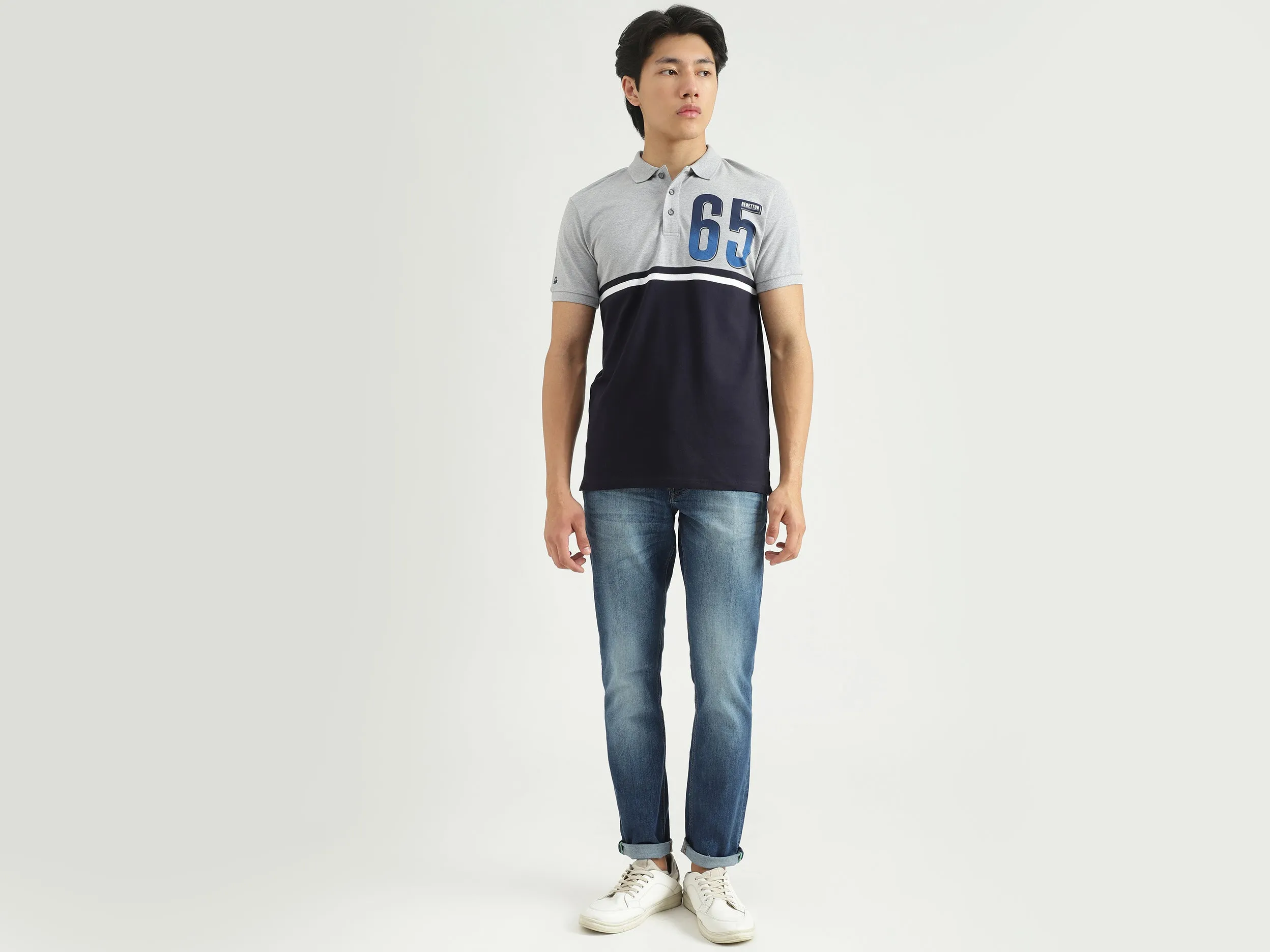 Men Colorblock T-shirt