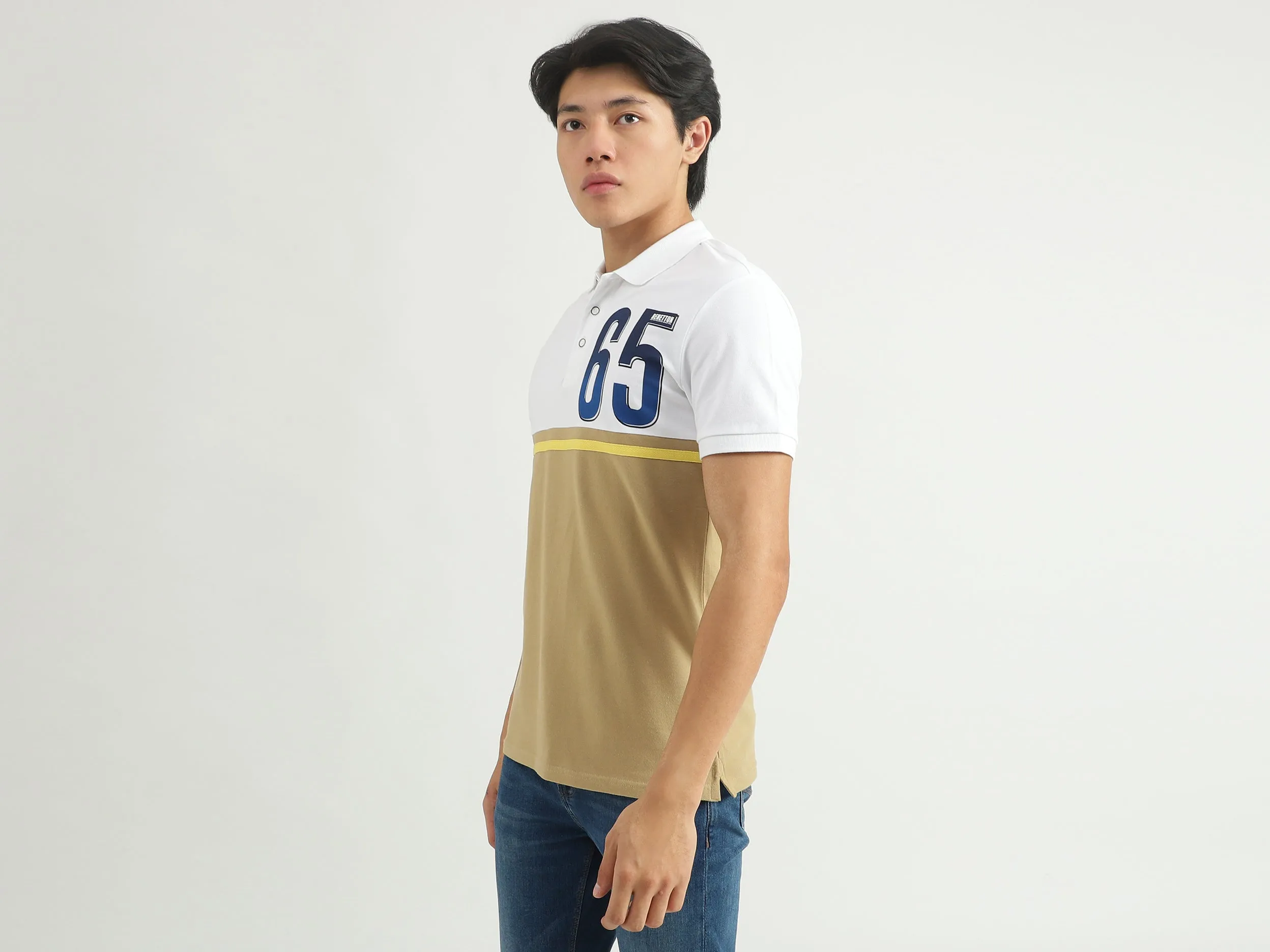 Men Colorblock T-shirt