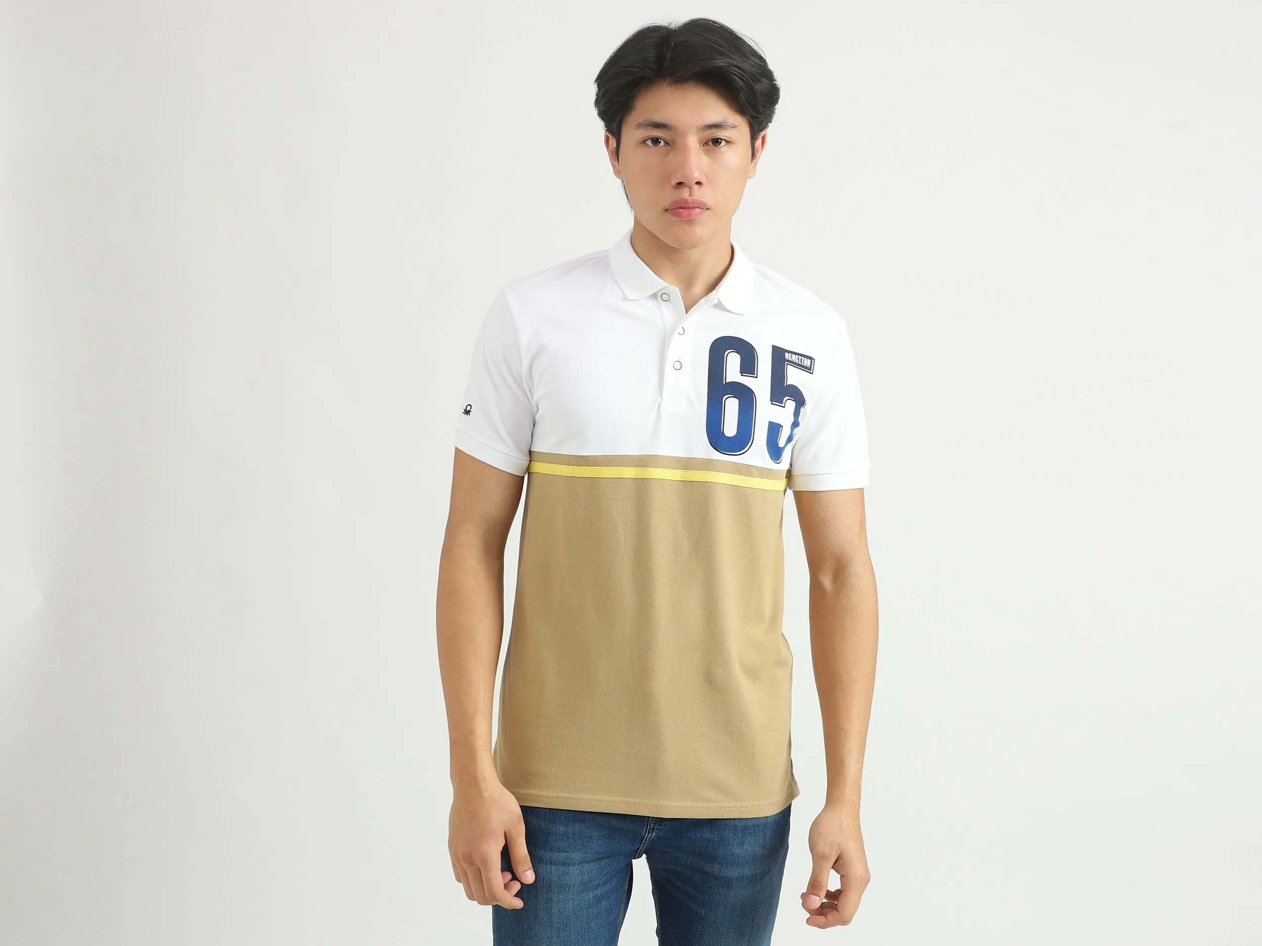 Men Colorblock T-shirt