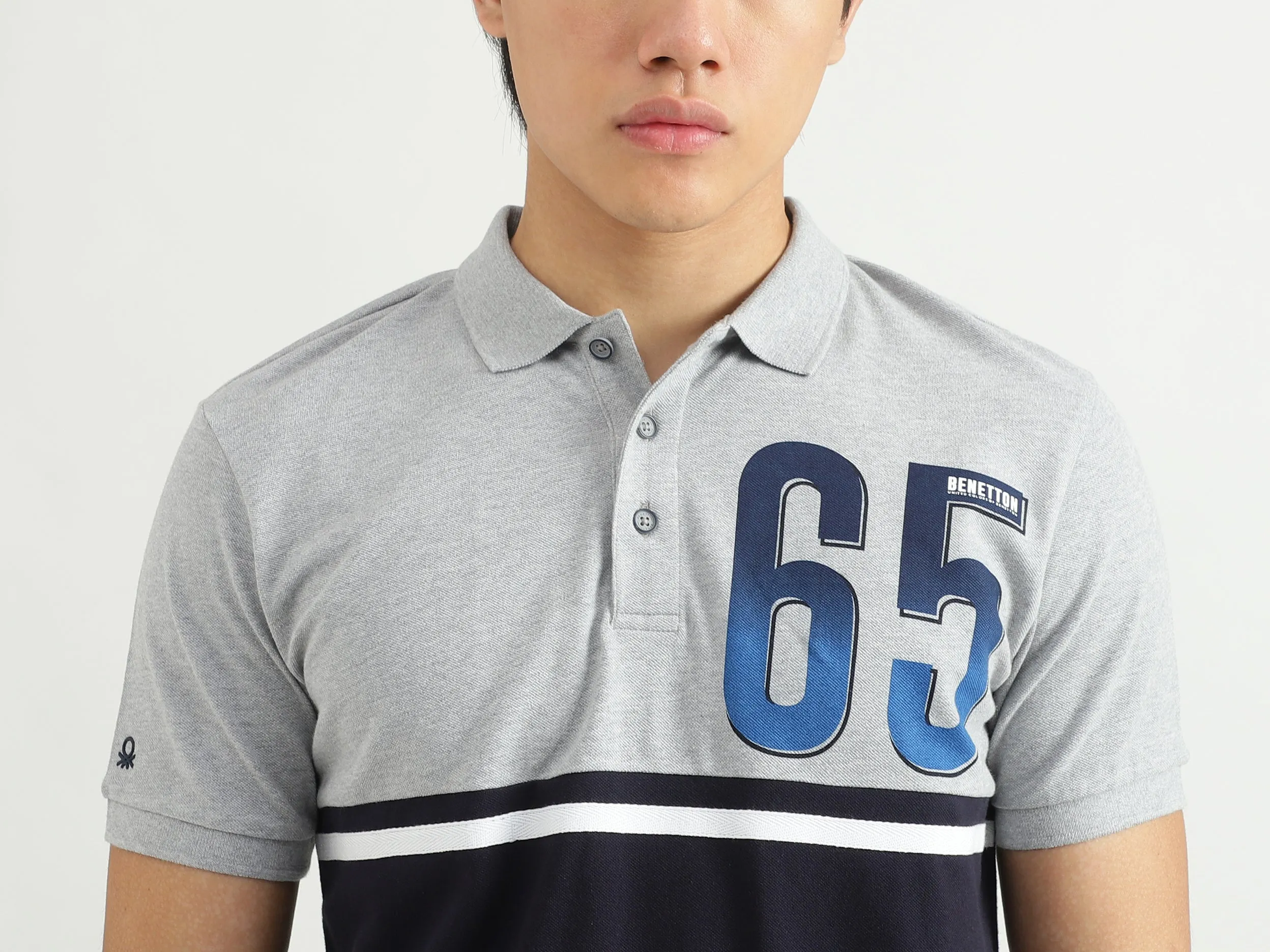 Men Colorblock T-shirt