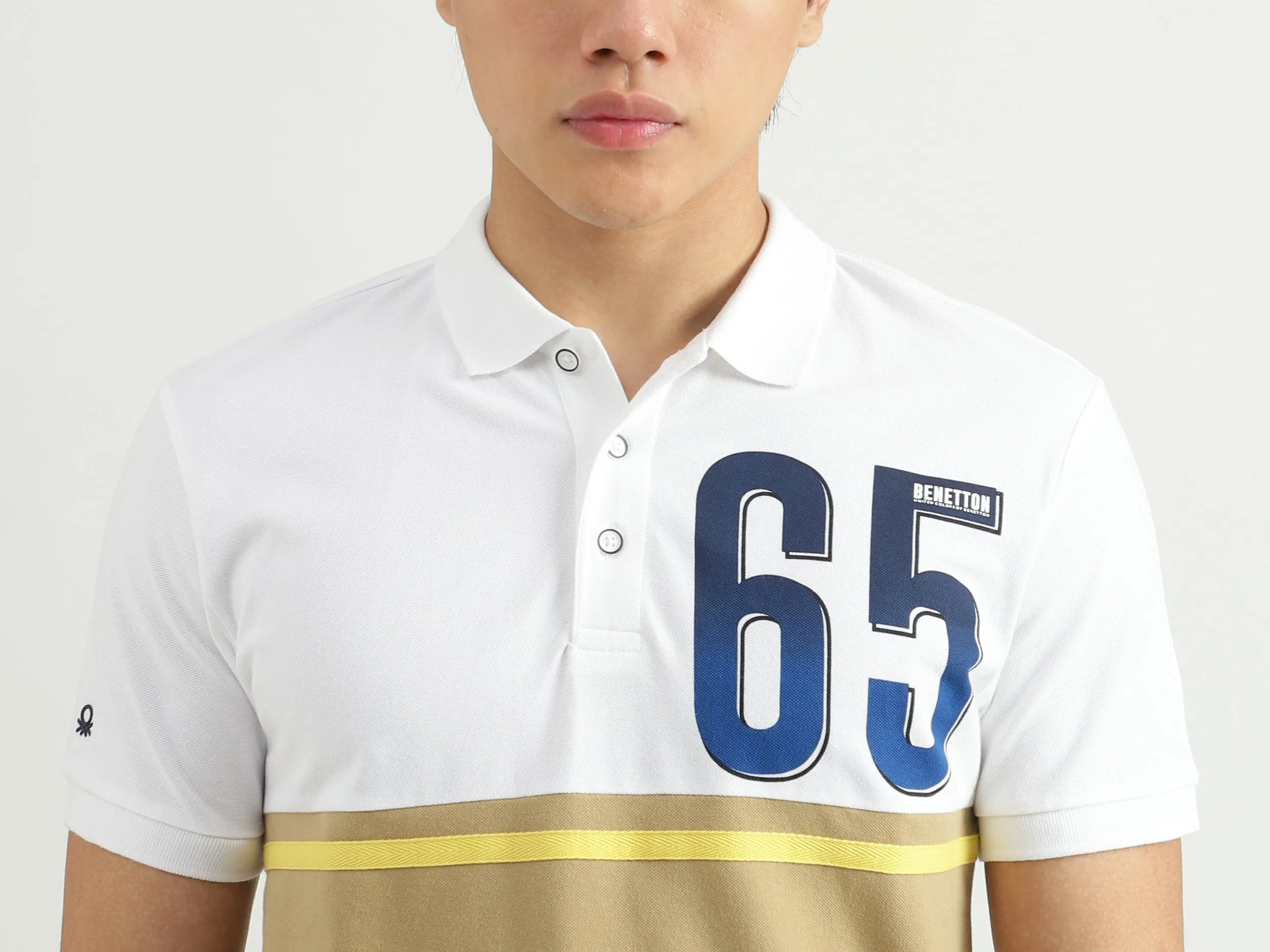 Men Colorblock T-shirt