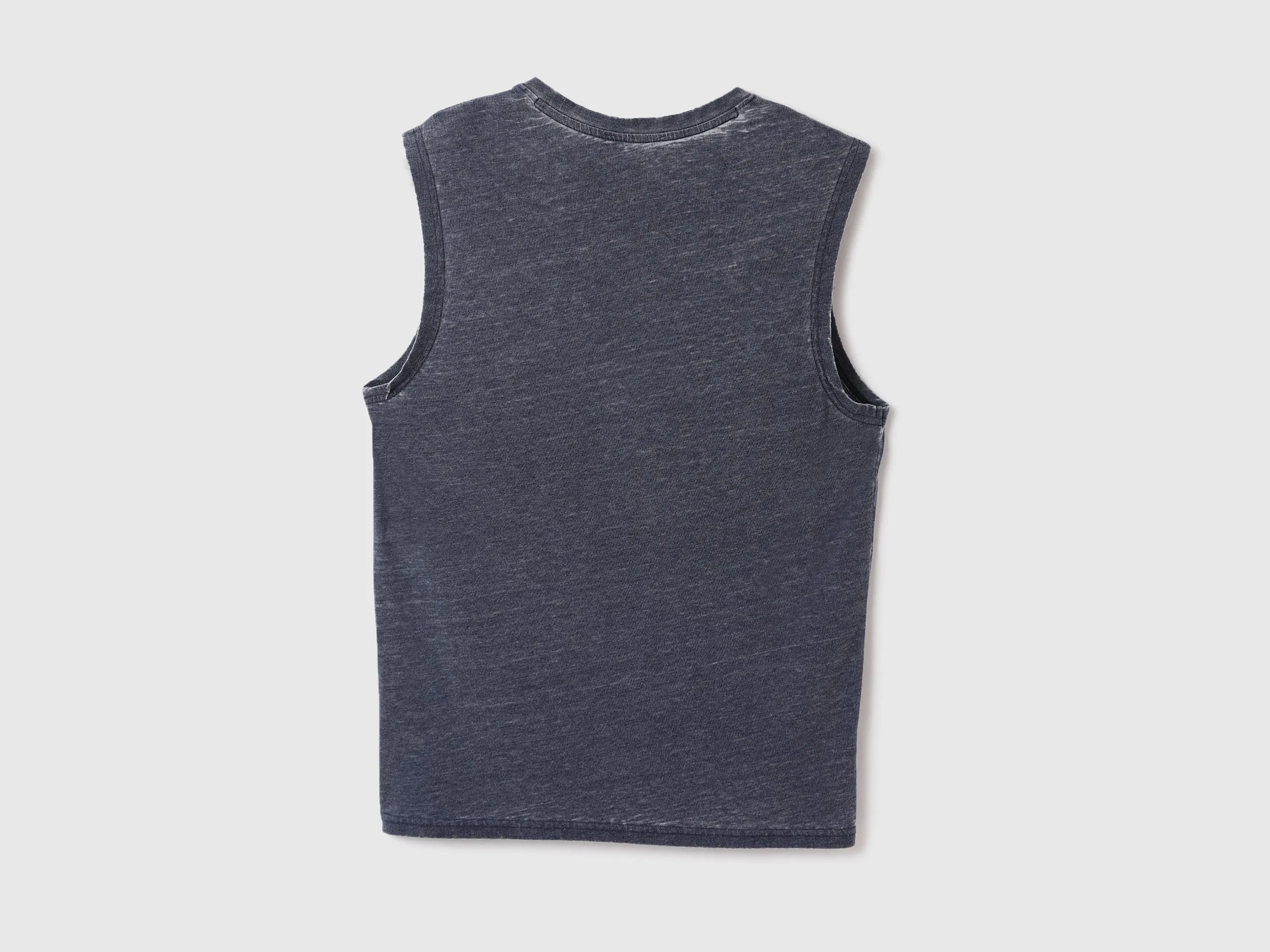 Men Printed Round Neck Tank