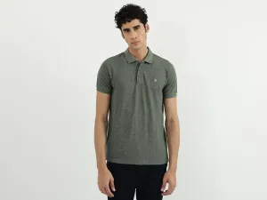 Men Solid Polo Neck Polo T-Shirt