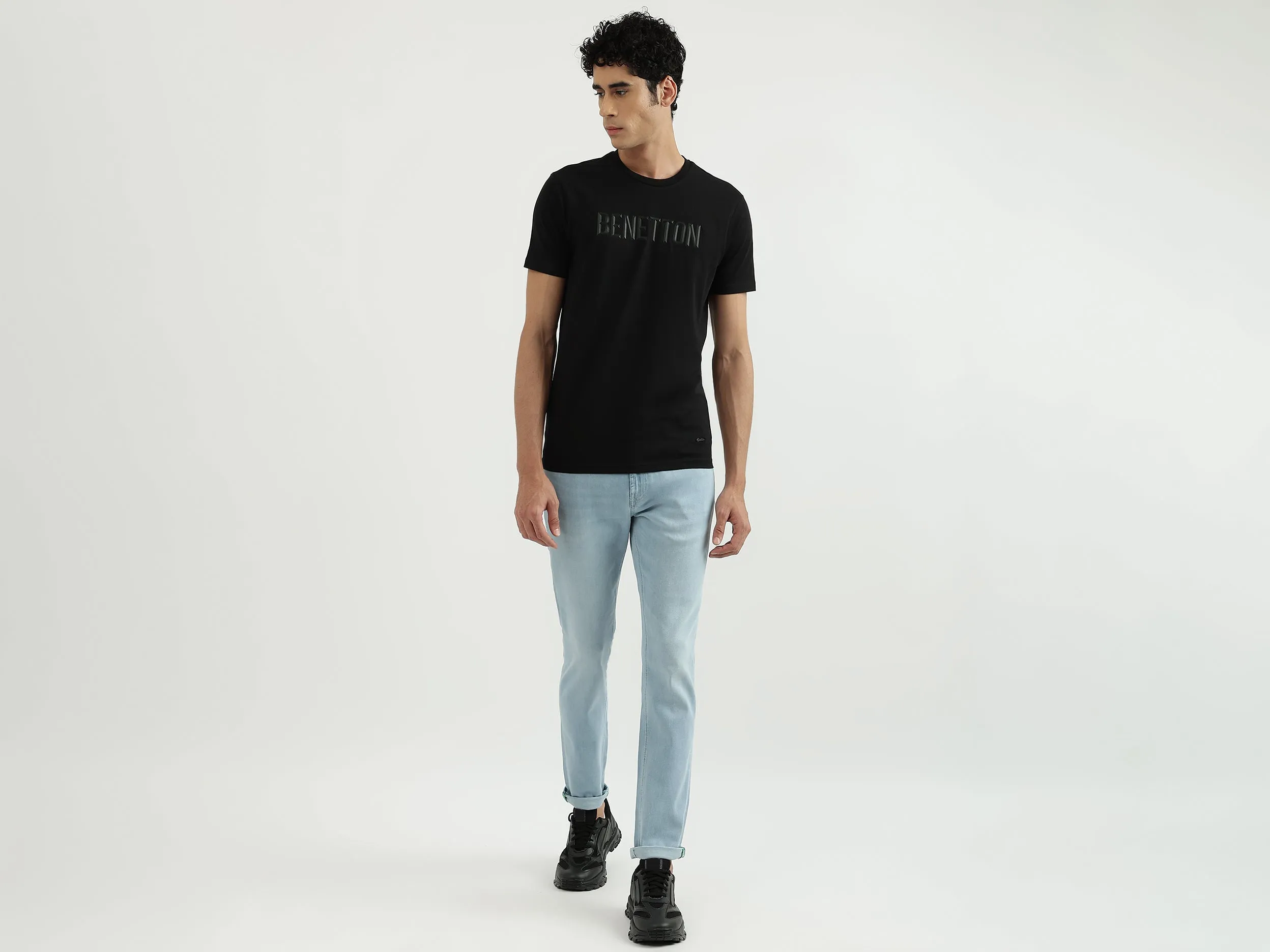 Men Solid Skinny Fit Jeans