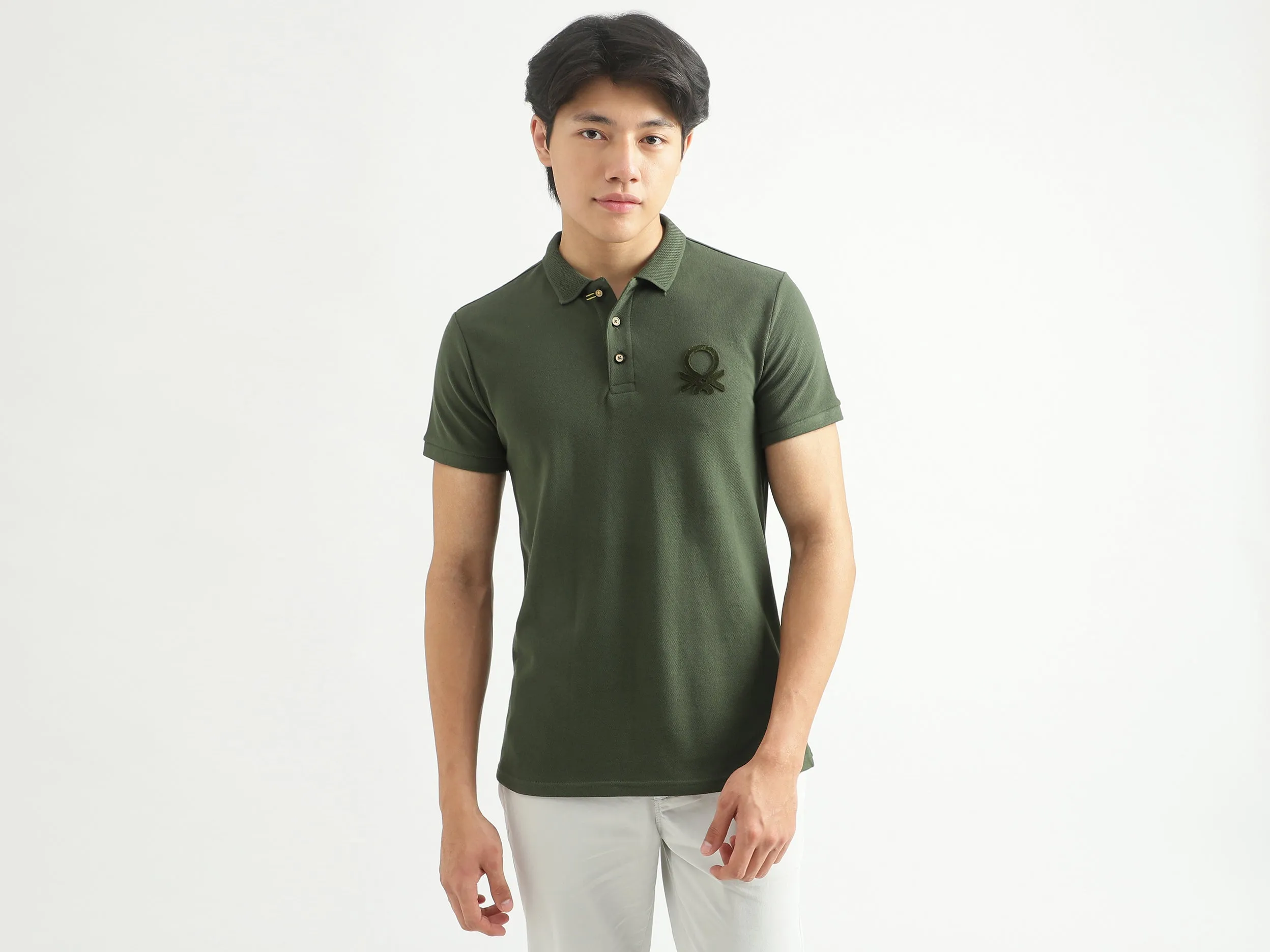 Men Solid T-shirt