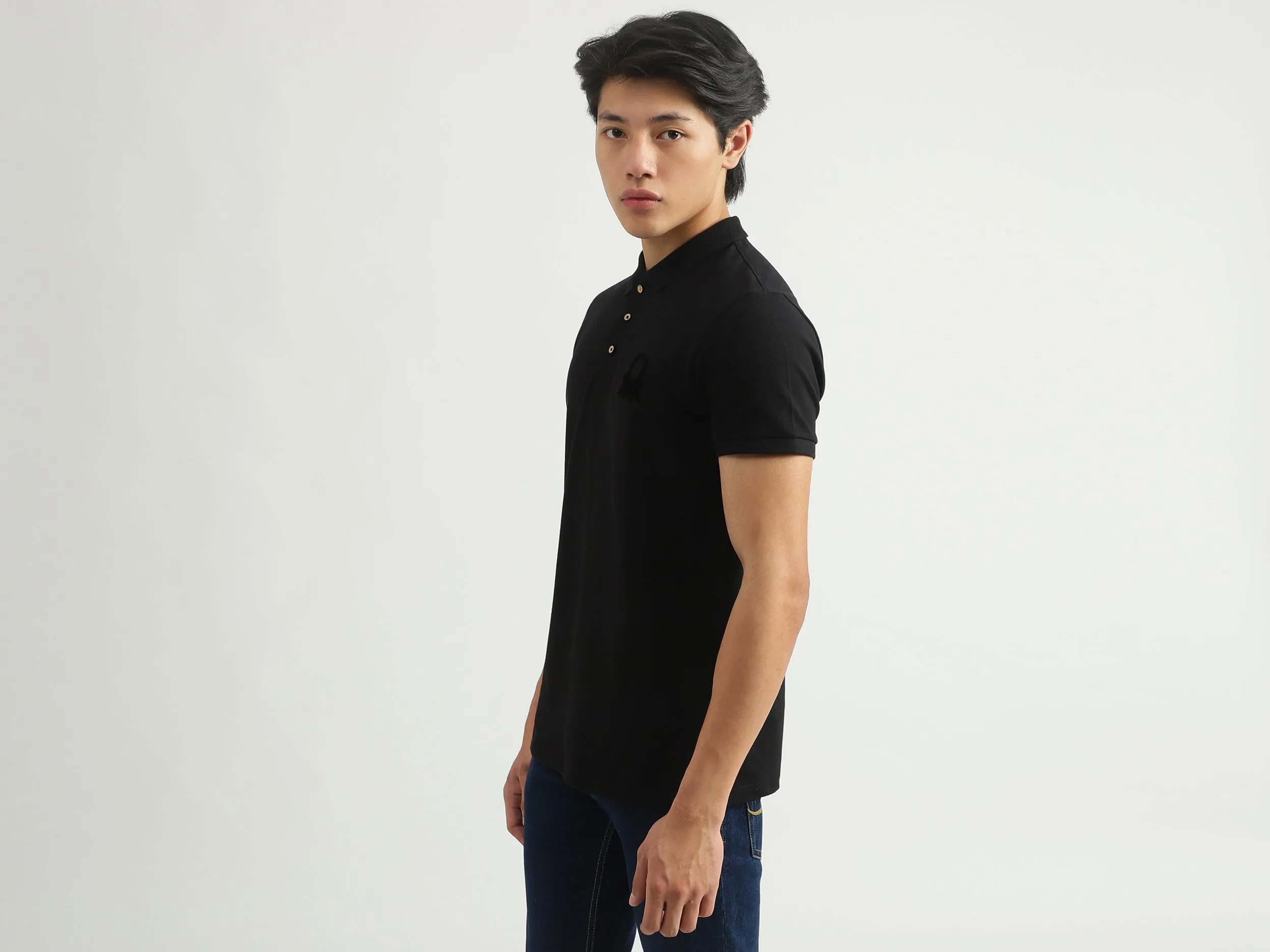 Men Solid T-shirt