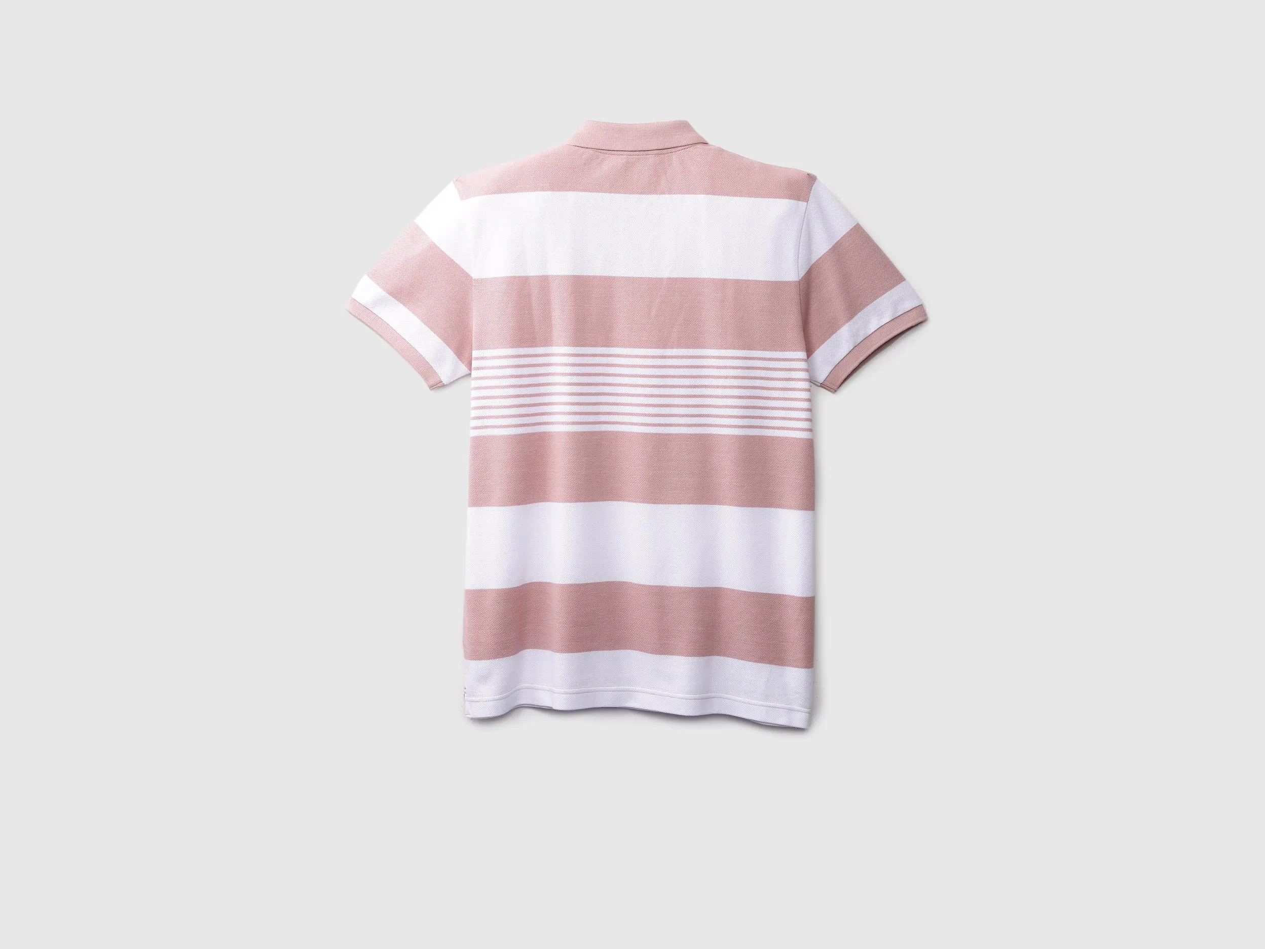 Men Stripe Polo Neck Polo T-Shirt