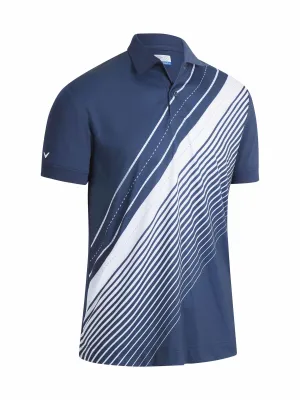 Mens Callaway X Engineered Track Printed Polo