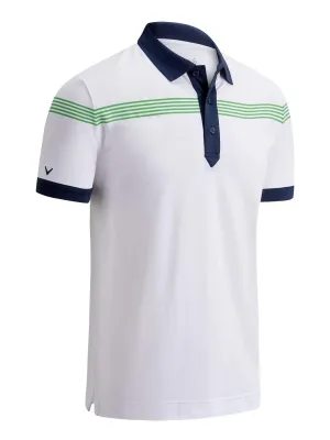 Mens Callaway X Linear Print Polo