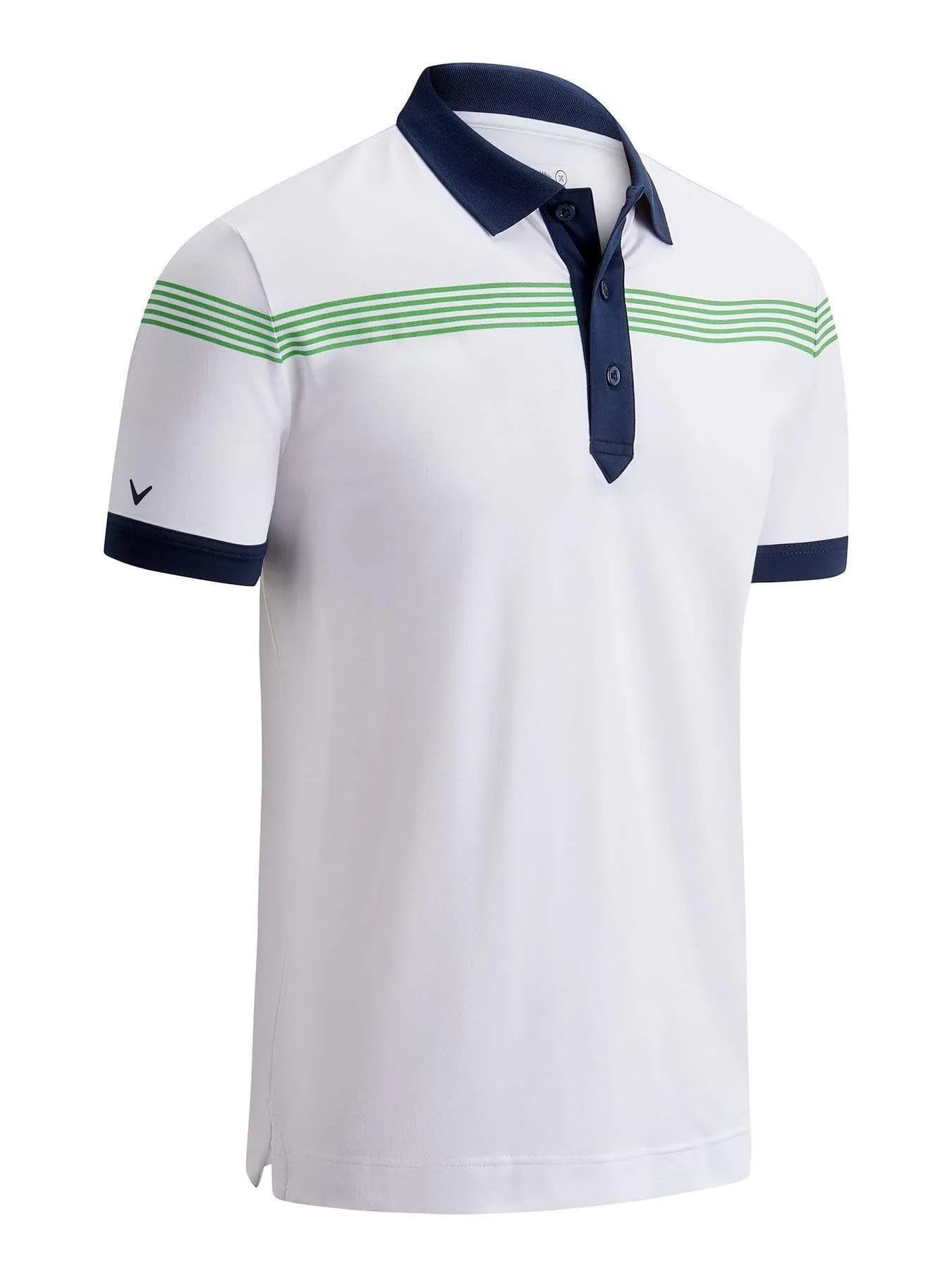 Mens Callaway X Linear Print Polo