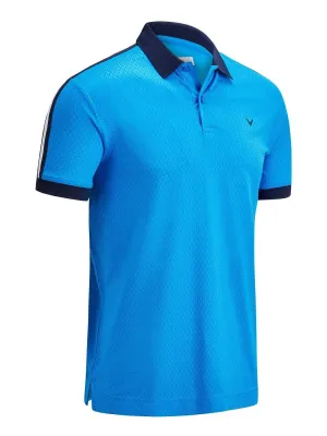 Mens Callaway X Shoulder Print Polo