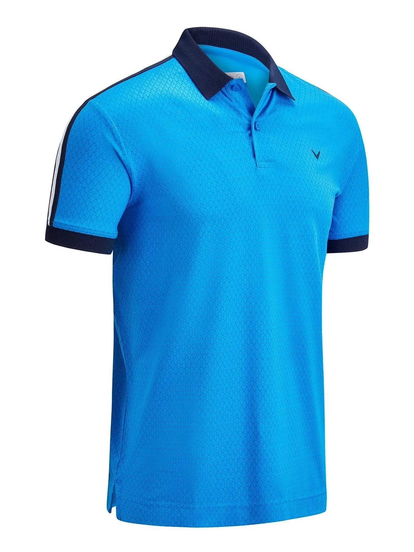 Mens Callaway X Shoulder Print Polo