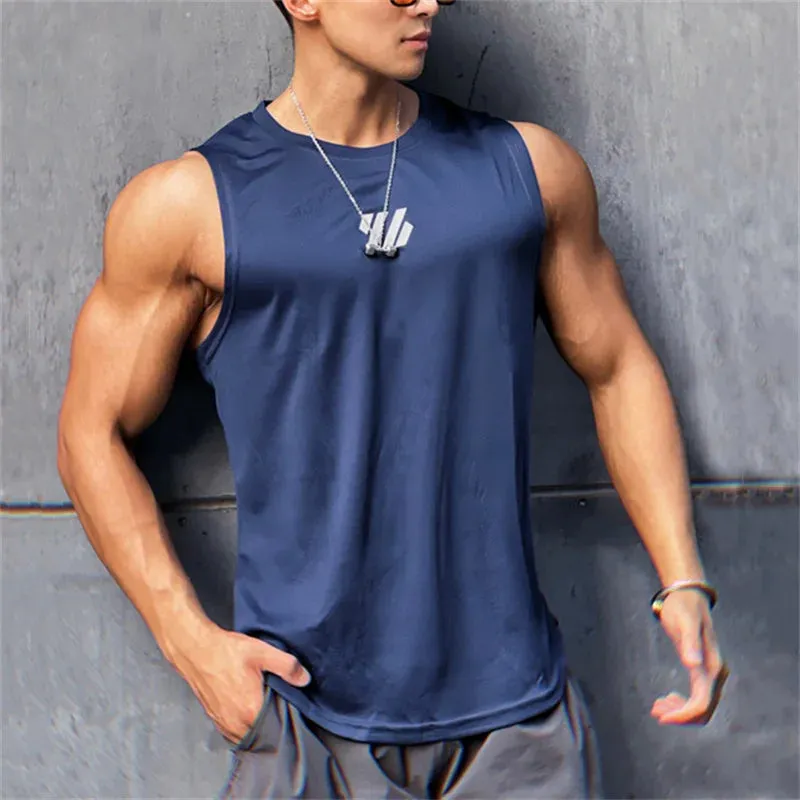 Men's Mesh Sleeveless Gym Vest