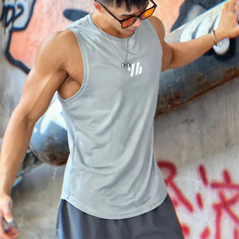 Men's Mesh Sleeveless Gym Vest