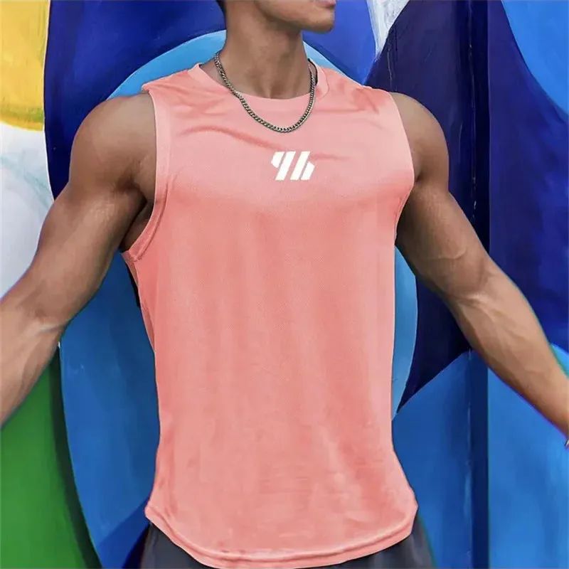 Men's Mesh Sleeveless Gym Vest