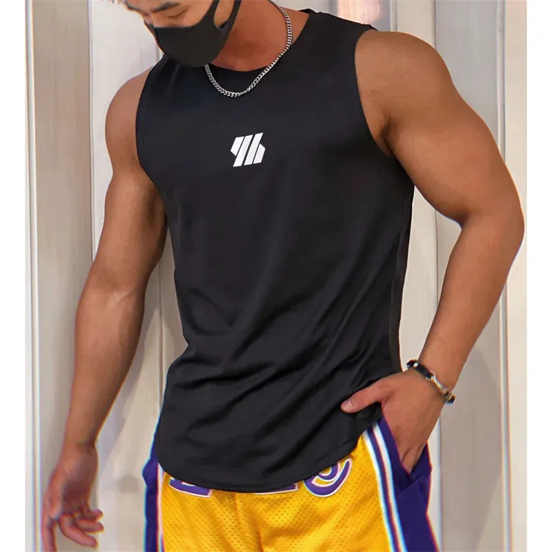Men's Mesh Sleeveless Gym Vest