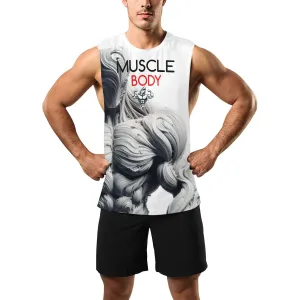 Men's Muscle Body Open Sides Workout Tank Top