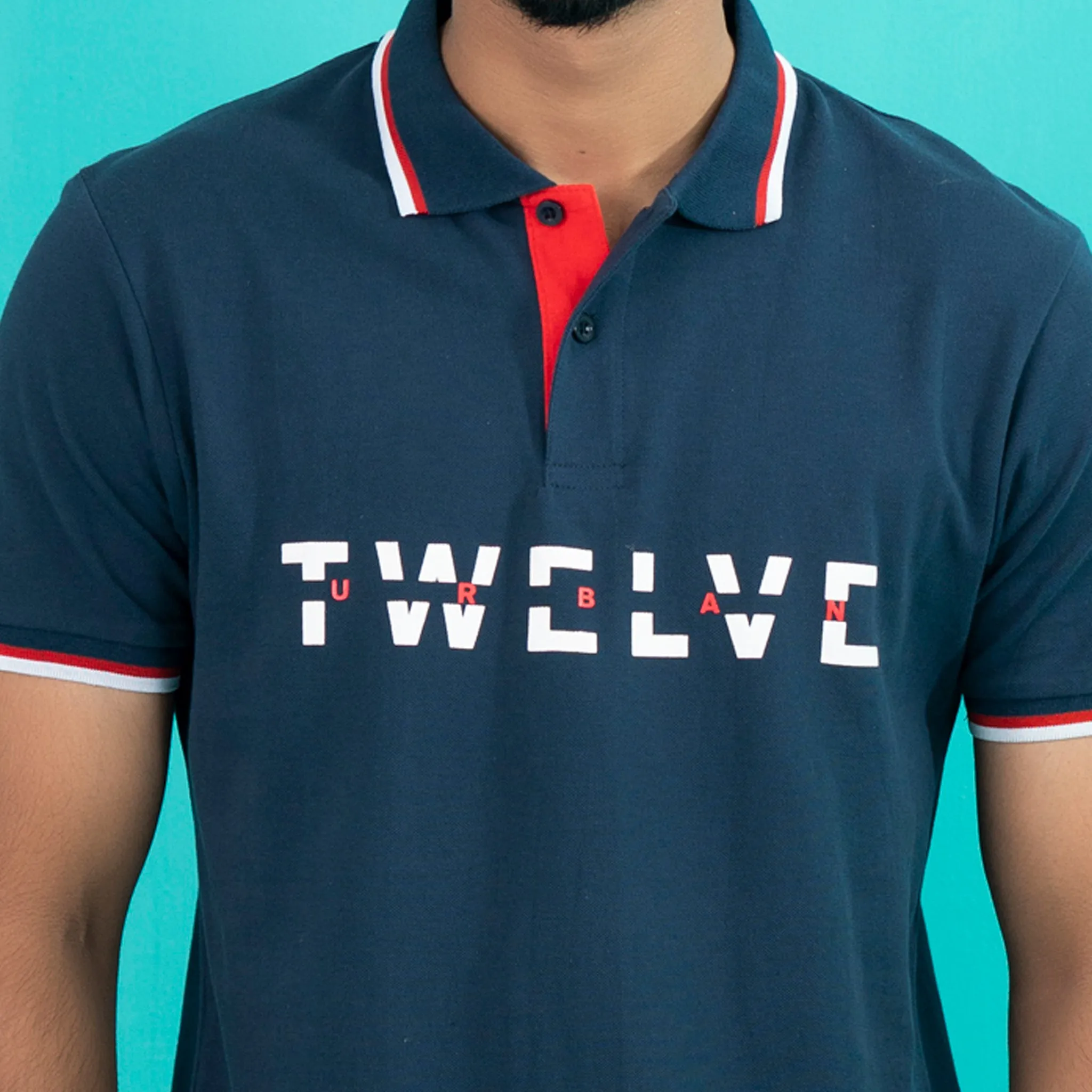 Mens Navy Polo