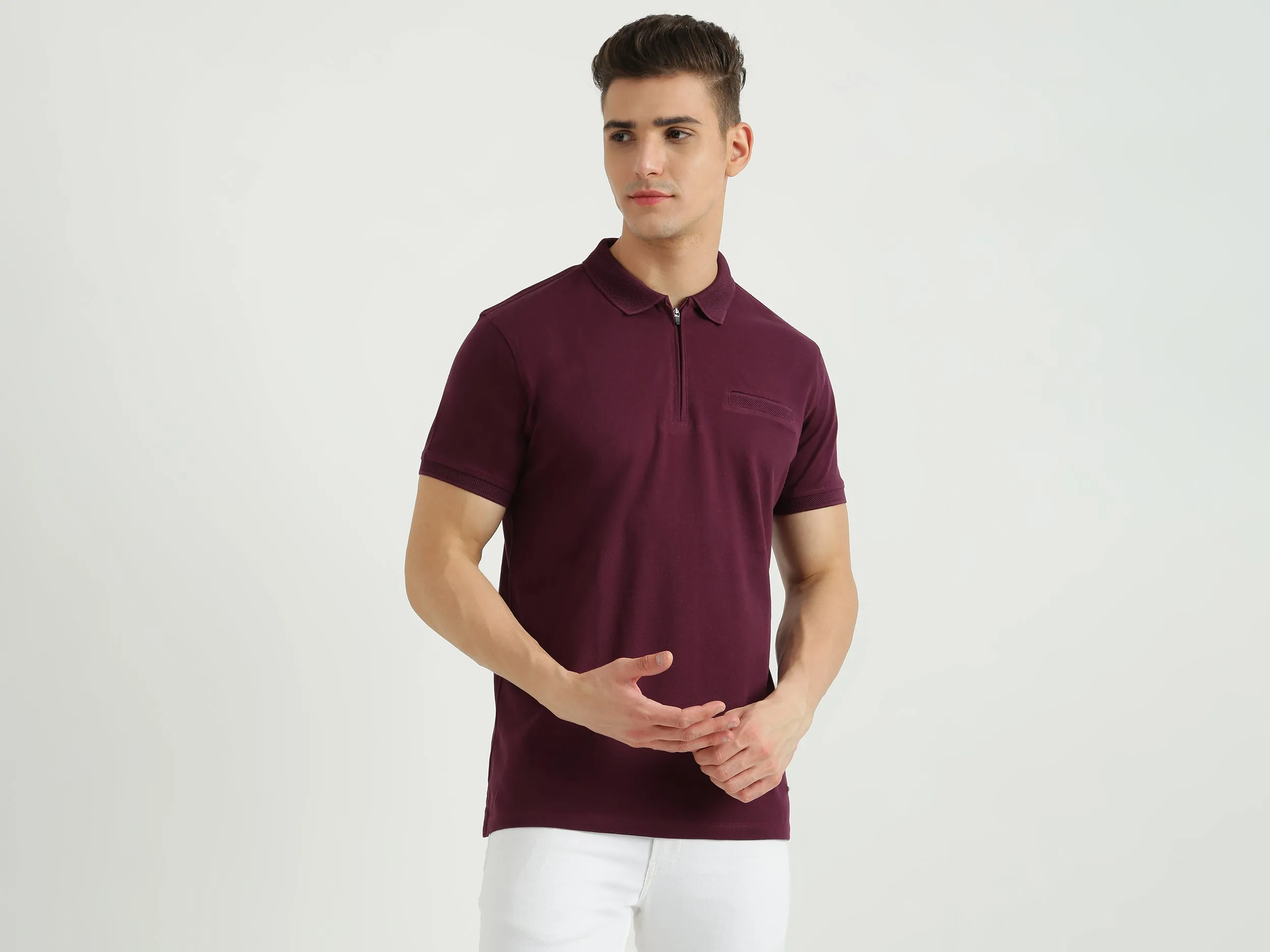 Mens Short Sleeve Solid T-Shirt