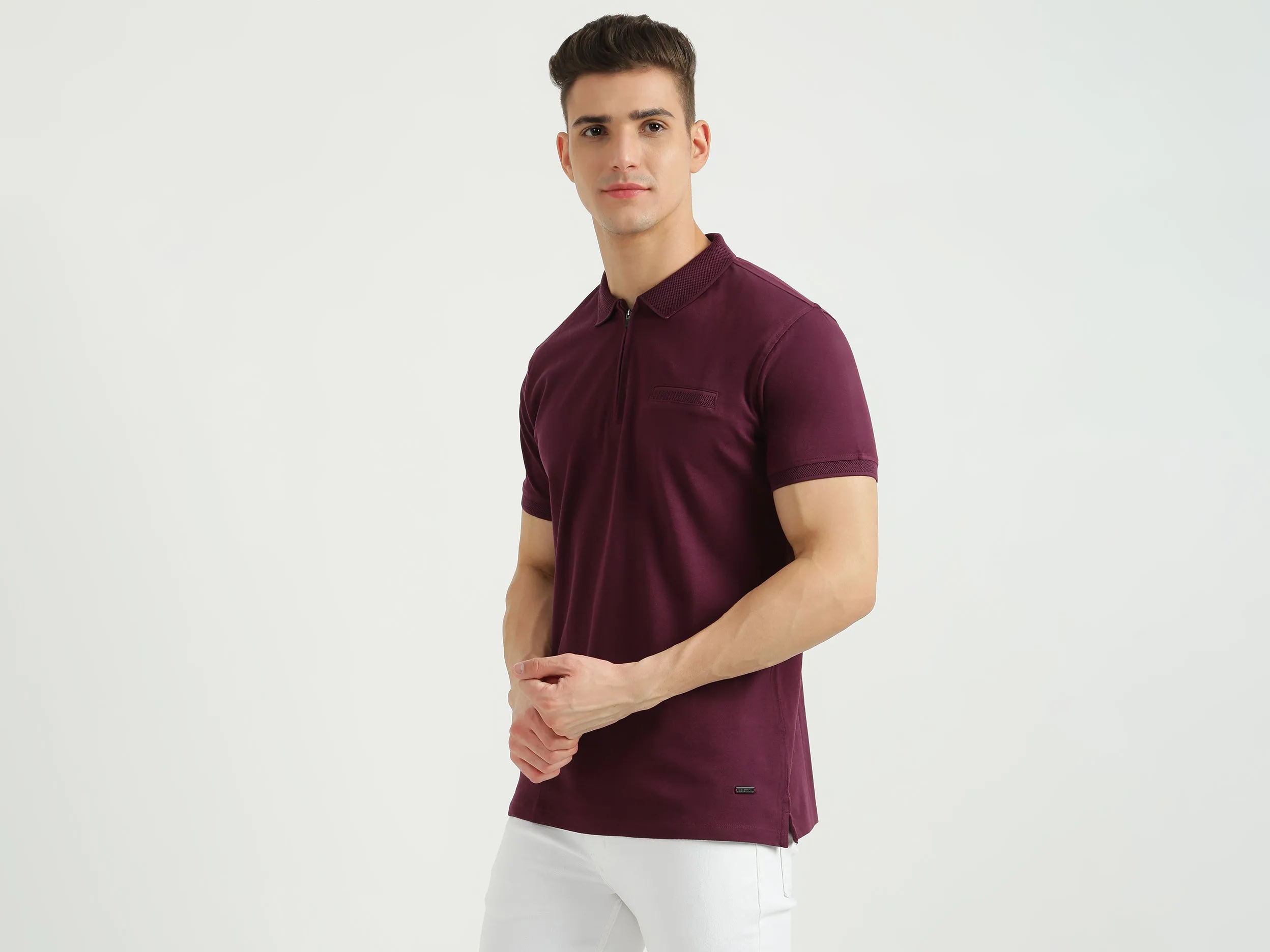 Mens Short Sleeve Solid T-Shirt