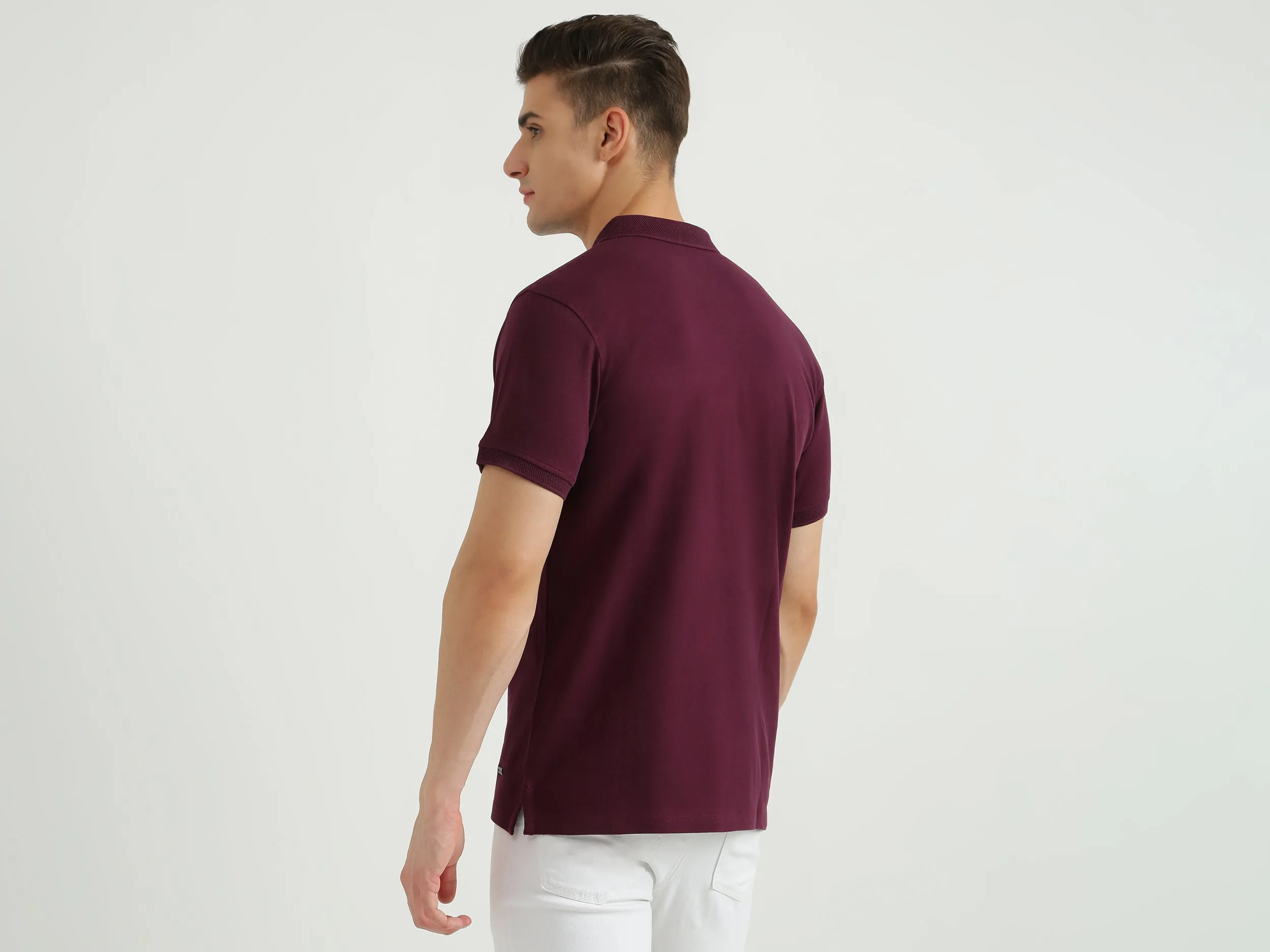 Mens Short Sleeve Solid T-Shirt