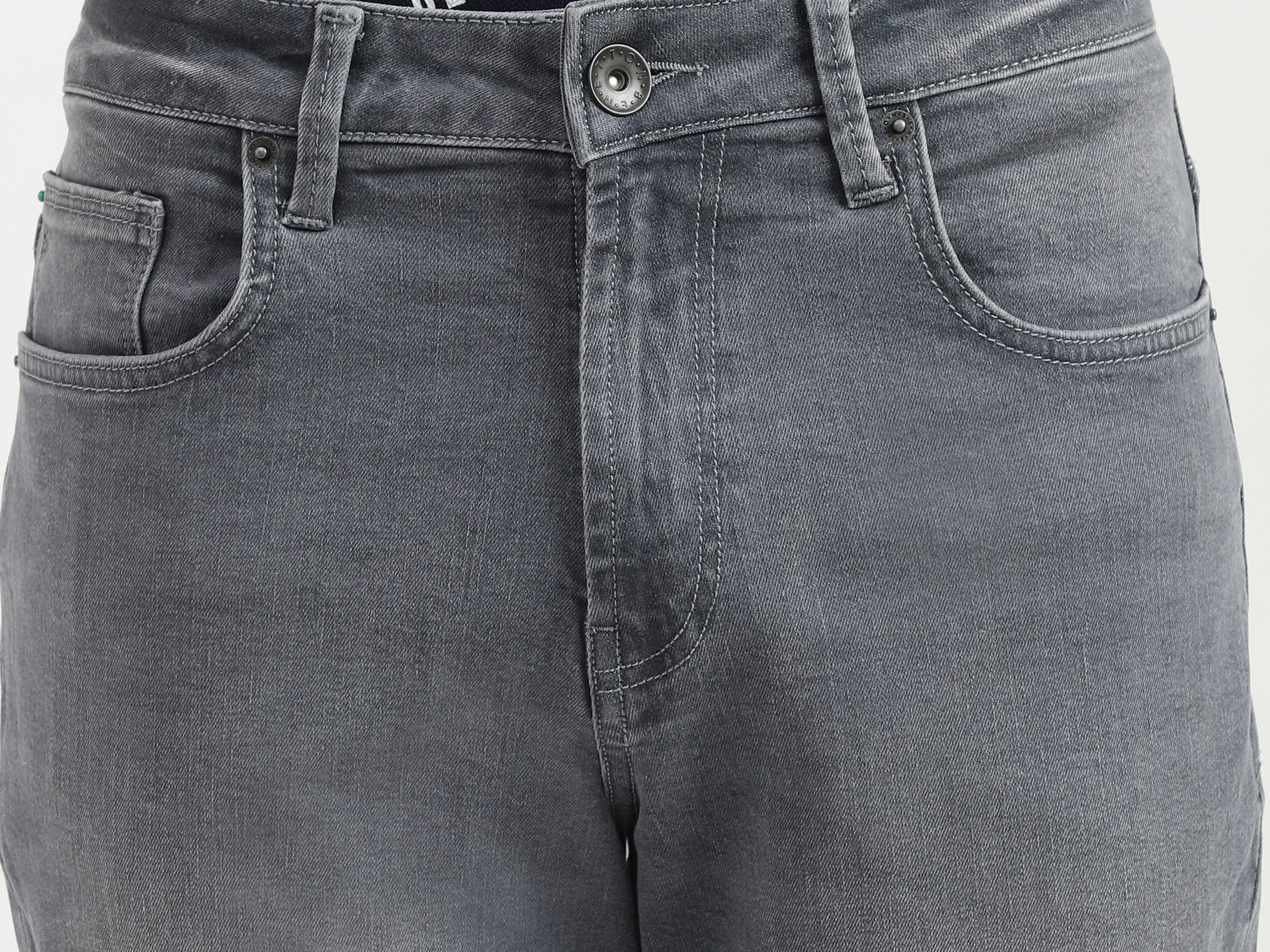 Mens Slim Straight Jeans
