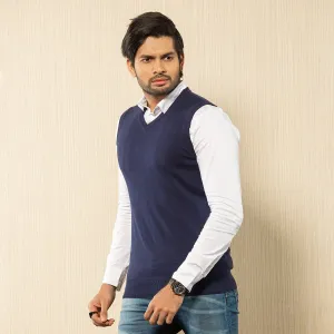 Mens Winter Vest- Navy