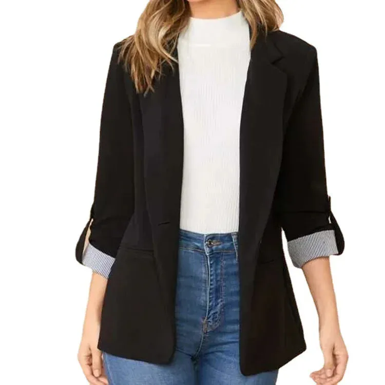 Mia - pinkfarbener casual blazer