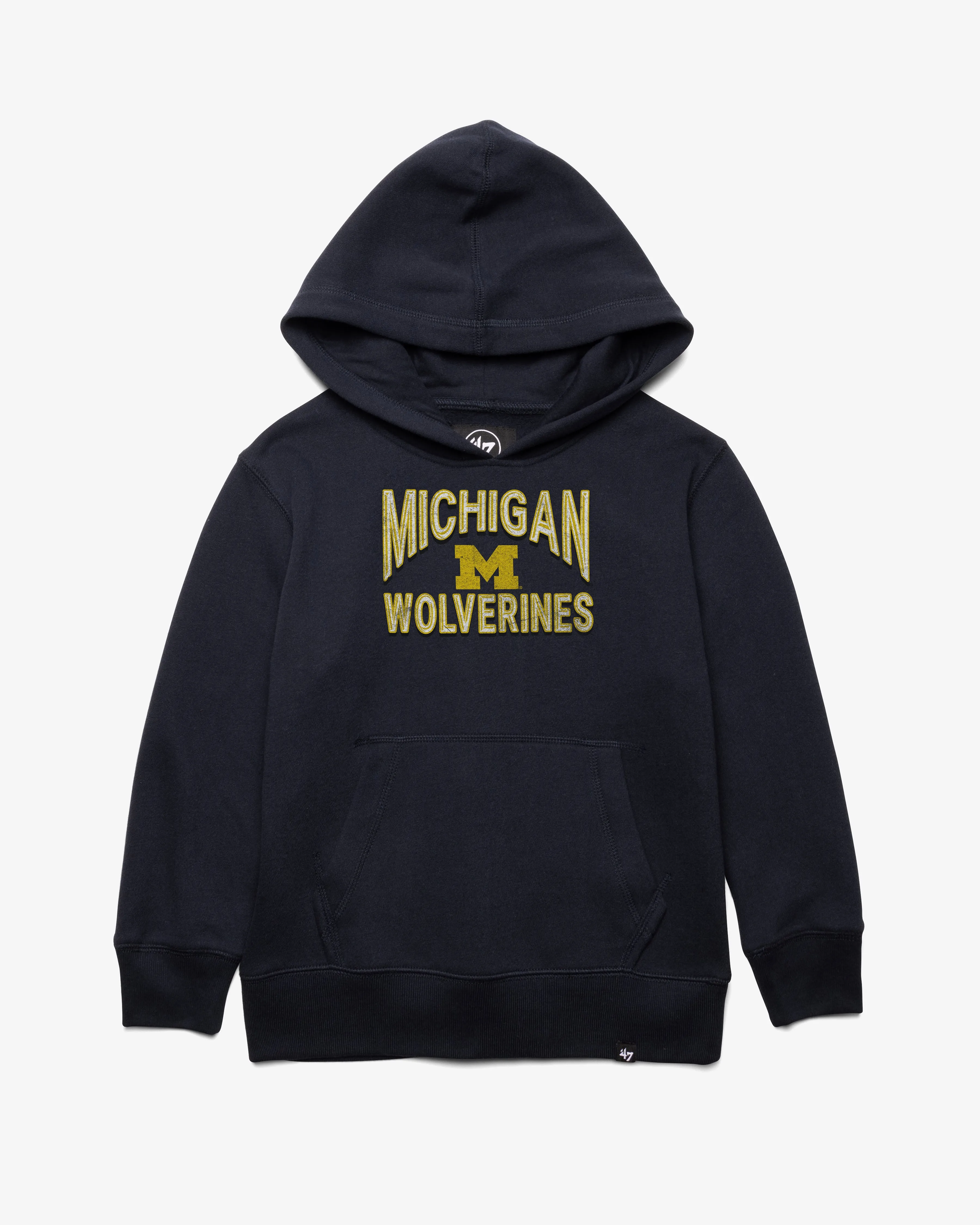 MICHIGAN WOLVERINES FAN OUT '47 HEADLINE HOOD KIDS